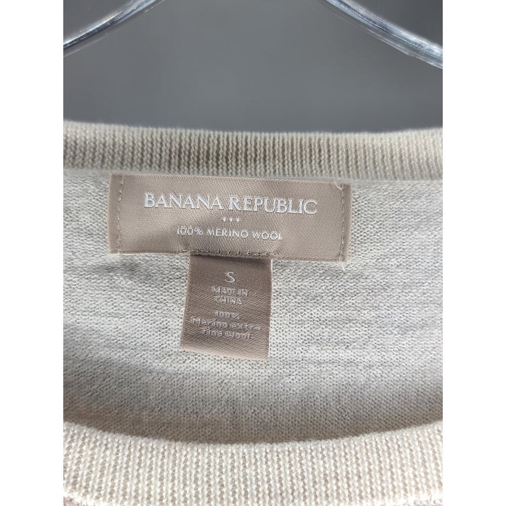 Banana Republic leopard print merino wool sweater - small - Picture 2 of 4